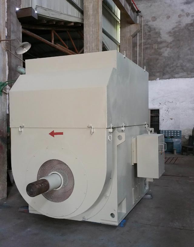 長(zhǎng)沙發(fā)電YKK900-8W-4000KW 6KV IP54增容改造